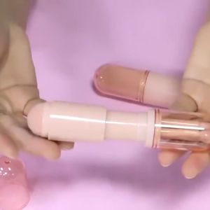 4 In 1 Mini Portable Beauty Makeup Brush Retractable Foundation Brush Set With Dust Cover Blush Brush Mixed Powder Eye Shadow Brush Travel Essential Small And Portable Convenient Touch-Up Ladies Makeup Beauty Tool