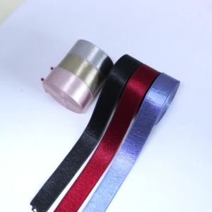 5yards/lot 2.5cm Vintage Double Face Shiny Velvet Ribbon Webbing For DIY Gifts Wrapping Birthday Wedding Christmas Decoration
