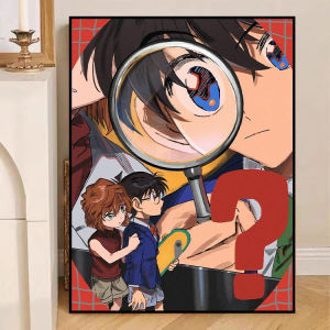 Bandai | Thám Tử Conan Anime Tranh Sơn Dầu Theo Số Trang Trí Tường Hiện Đại Cho Phòng Khách Phòng Ngủ Không Có Khung Bao Gồm Món Quà Hoàn Hảo