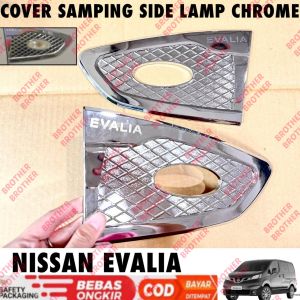 Side Lamp Nissan Evalia Air Flow Samping Cover Chrome