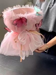 Kain Renda Lace Pembungkus Buket Bunga