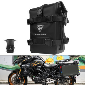 Large Capacity Universal Motorcycle Bumper Bag Waterproof Crash Bars Bag Bumper Repair Tool Bag Side Bag Hanging Bag.