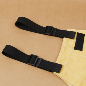 Denim Straps Canvas 3.8cm Wide Replacement Shoulder Straps for Denim Skirt Smooth Surface No Buckle Single Circle Length Youth And Middle Age