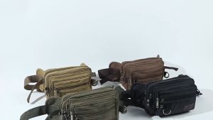 Túi Đeo Hông Đeo Bụng Đựng Chai Nước Túi Đeo Chéo Nam Nữ Vải Bố Bền Đẹp Dùng Đi Chơi Du Lịch Dã Ngoại