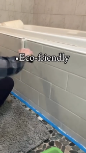 1KG Tile Specific Floor Paint Tile Renovation for Bathroom Kitchen Balcony Floor Wall Tile Color-changing Free Brush Anti-slip High Adhesion Waterproof Wear-resistant