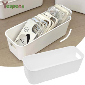 YESPERY Rectangular Multifunctional Storage Box Fake Eyelashes Phone Case Socks Storage Box Drawer Partition Organizing Household Storage Dormitory Desktop Organizing Basket