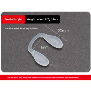 Glasses Nose Pad Soft Silicone Integrated U-Shaped Non Slip Airbag Set-in Nose Pad Glasses Glasses Accessories