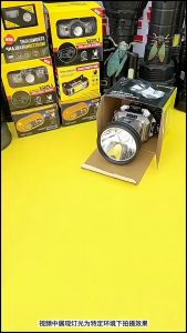 【Xmas】COD T998 ไฟฉายคาดหัว （ไฟขาว +ไฟเหลือง）20000 mAh LED แรงสูง ส่องแสงระยะ5KM อายุการใช้งานแบตเตอรี่ยาวนาน