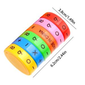 Montessori Preschool Puzzle Game Numerical Symbols Mathematical Skills Magnetic Block Calculation Educational Childrens Gift