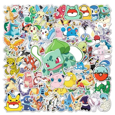 Pokémon Graffiti Cartoon Style Waterproof Stickers