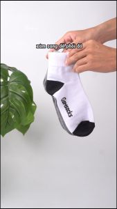 Combo 10 đôi tất nam nữ cổ cao trơn màu  vớ cao cổ nam chất liệu cotton co dãn thoáng mát khử mùi - GOMSOCKS-CAO-CB10