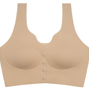 MiiOW | Maternity Nursing Bra Vest Style Front Clasp Design Prevents Sagging Gathered Special For Breastfeeding Pregnant Women Underwear