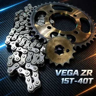 PAKET GEAR PLUS RANTAI VEGA ZR / GEAR SET VEGA ZR PLUS RANTAI