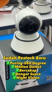 V380 Pro CCTV Pemantauan Bayi Kamera CCTV Jarak Jauh Smart Wireless Night Vision PTZ Peringatan Cerdas