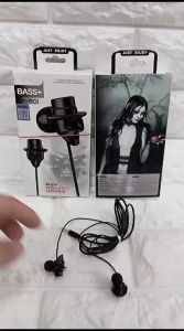 Handsfree Skull + Mic AT-236 Earphone Music Headset Extra Bass Skull Earphone