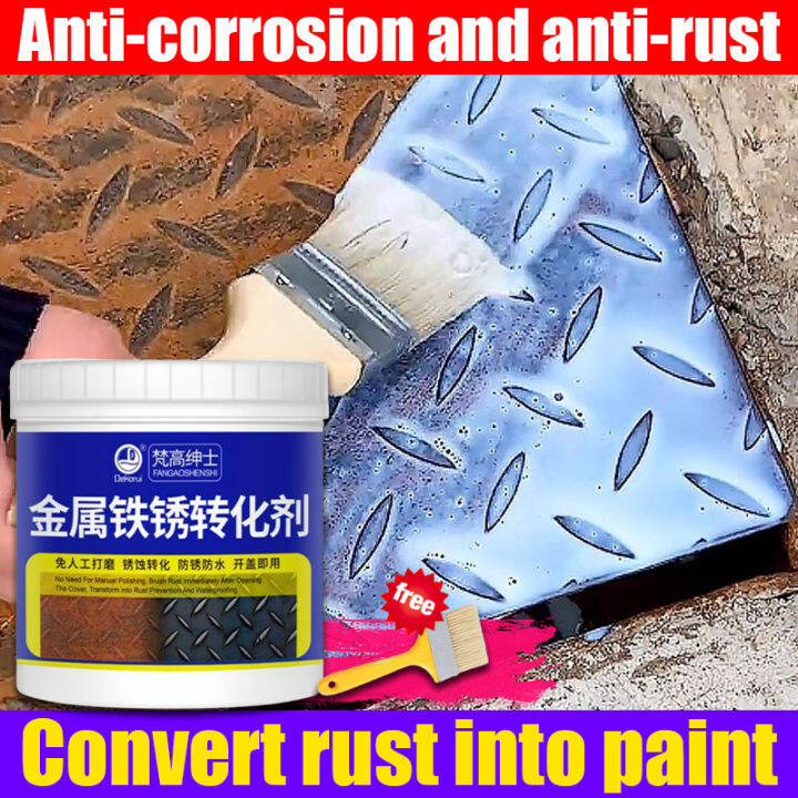 Paint that turns sale rust into primer