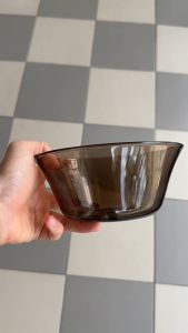 Duralex 2pcs 910ml Creole Table Bowl Original France/ Duralex Black Bowl / Mangkuk Duralex Hitam