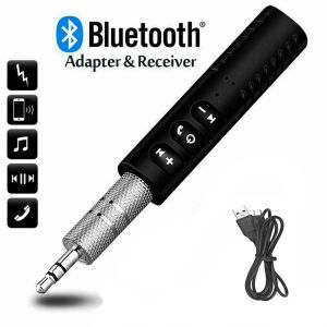 3.5mm Wireless Bluetooth 5.0 Audio Receiver Handsfree Car Kit 3.5mm Jack Aux Music MP3 Audio Adapter for Car Speaker Headphones