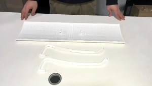 [COD] Air Conditioner Deflector Outlet Air Baffle Cover Wall Mounted Air Deflector