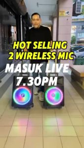 SING-E ZQS-12131/ZQS-12132/ZQS-12148 12 inch Outdoor 40W Super High Power RGB Led Light Super Strong Bass Bluetooth Wireless Party Speaker with Karaoke Wireless MIC Audio