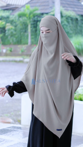 Alsyahra Exclusive French Khimar Ayumi Luxury Airflow Size XL