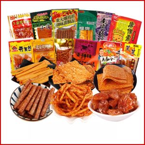 Spicy Tofu Snack Childhood Memory Retro Flavor Large Gift Box 50 Cent Classic Childhood Snacks Complete Collection