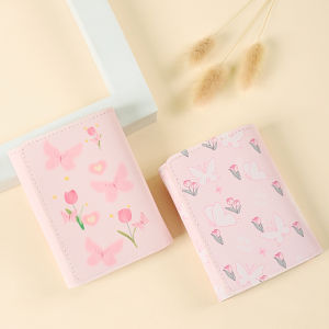 Style Tri-Fold Wallet for Women Card Holder Document Storage Anti-Magnetic ID Credit Card Storage Compact Size Wallet