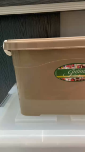 Infinity Plastic Storage Box Organizer with Handle for Kitchen Pantry Closet Office Toy Storage