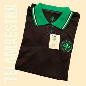 Official GSP Black Lady Polo Shirt Girl Scouts [LadiesCut]