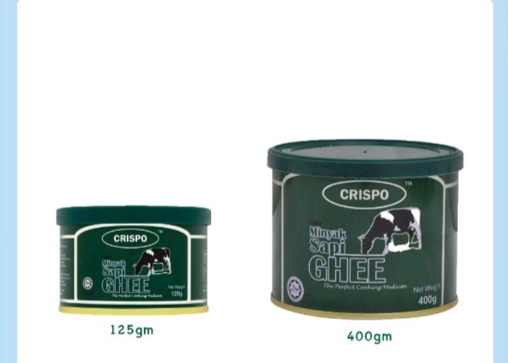 Crispo Minyak Sapi Ghee 125G / 400G (Abiya cash and carry) Lazada