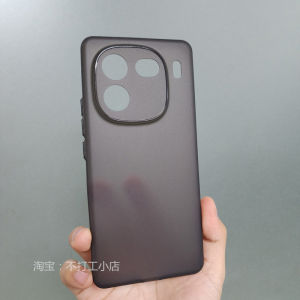 Ultra-Thin Soft Silicone Case for iQOO12 pro Full Cover Independent Button Protection Cover Lens Full Wrap Anti-Fall Mens Model