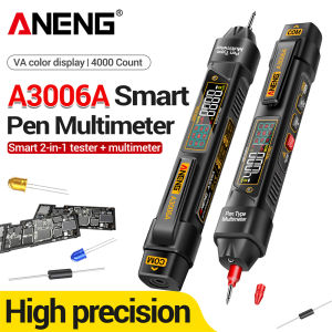 ANENG | Digital Multimeter Pen ANENG A3006A Smart 2 in 1 Smart AC DC Voltage Resistance NCV For Electricians Automatic Range Tools