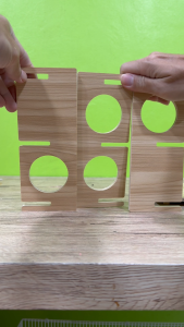 บ้านไม้สำหรับแฮมสเตอร์ – อบอุ่น ปลอดภัย นอนหลับสบาย ขนาด 11x28x28 CM