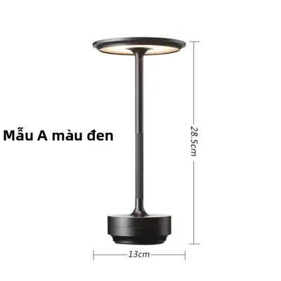 Đèn Bàn Không Khí Bắc Âu Có Sạc Đèn Bàn LED Trang Trí Đèn Bàn Học Đèn Bàn Bảo Vệ Mắt Đèn Bàn Cảm Ứng