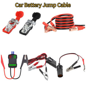 High Quality 500A Car Battery Jump Cable Booster Cable Line Emergency Jump Starter Leads Van SUV Double-ended with Clamps Clips
