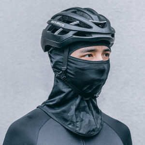 ROCKBROS 2022 New Stycle Sun Protection Balaclava Men Women Electric Bicycle Motorcycle Full Face Mask Ice Silk Headgear For Cycling Spring Summer