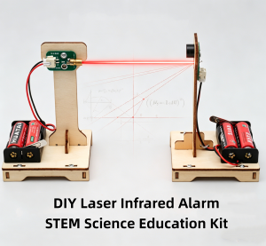 DIY Infrared Alarm STEM Kit Physics Experiment Electronic Assembly Educational Model Logic Training Learning Hobby Gift