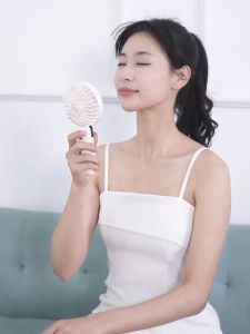 Madia Kipas Angin Mini 6-Speed Wind Kipas Genggam Portabel Fan LED Display Fan Aromaterapi