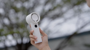 (SG STOCK) NEW Portable Handheld USB Mini Fan Torch Light LED Digital Display Type C Strong Air Turbo Cooler 1-100 Speed