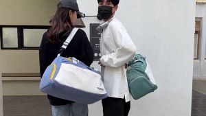 Túi du lịch ngăn khô và ướt riêng biệttúi thể thao đeo chéongăn đựng giày riêng biệt chống mài mòn và chống thấm nước