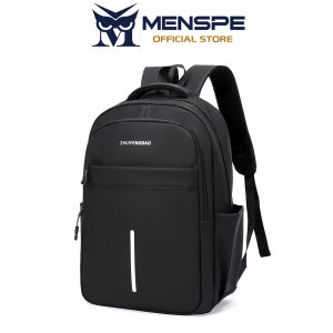 MENSPE Fashion Men Backpack Textured Bag Large Capacity Business Laptop Backpack Waterproof Lightweight Travel Student Bags for Commuting Swimming Beach Outdoor Sports