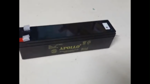 Ắc quy Apollo 24V-1.2Ah NP1.2-24 dùng cho tủ báo cháy nguồn dự phòng