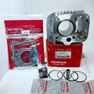 BLOKSEHER +TOPSET KODE-KPH KOMPLIT PISTON  HONDA KARISMA SUPRA X125 KIRANA ASLI DAN PRESISI ASLI ORI