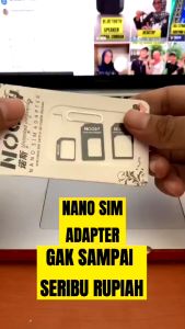 SIM CARD ADAPTER NANO NOOSYKACC NOOSY ADAPTER NANO SIM CARD 4 IN 1