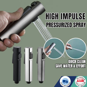 🇸🇬2in1 Toilet Bidet Sprays bidet douche Sprayer Set Bidet Head Handheld Spray For Sanitary Shattaf Shower Pressure