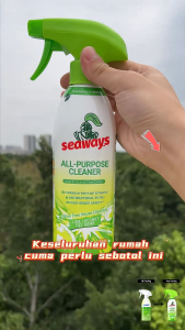 Cleanways Multi-Purpose Cleaner Spray Foam for Refrigerator Oven Microwave with Plant-Based Formula