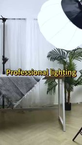 Octagon panoramic light fill light can adjust the full set of equipment telescopic support soft light box ball light
