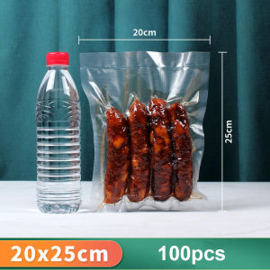 Vacuum Packaging Bags 100pcs Food Storage Bag for Vacuum Sealer Food Fresh Long Keeping Vacuum Sealing Empty Bag Vacuum Bags