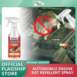 Rayhong Car Mouse Control Spray Deratization For Car Car Engine Protector 60ml For Car Residential Buildings Machinery Mouse Control Spray Automobile Engine RatRepellent Spray Conserve Ecosystems For Wires Cables Car Engines Protection 60ml