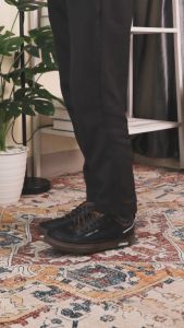 Sepatu Sneakers Kasua pria Putih Hitam